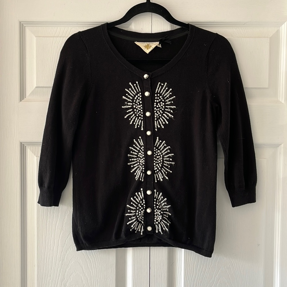 Embroidered cardigan